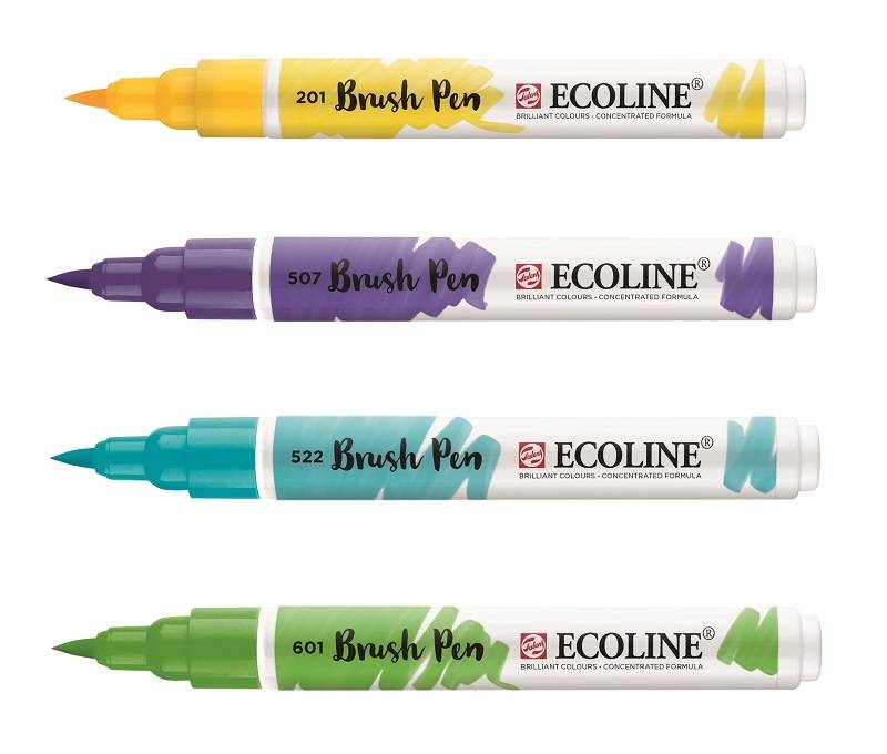 Inspiratie het formulier Academie Ecoline brush pen | Talens