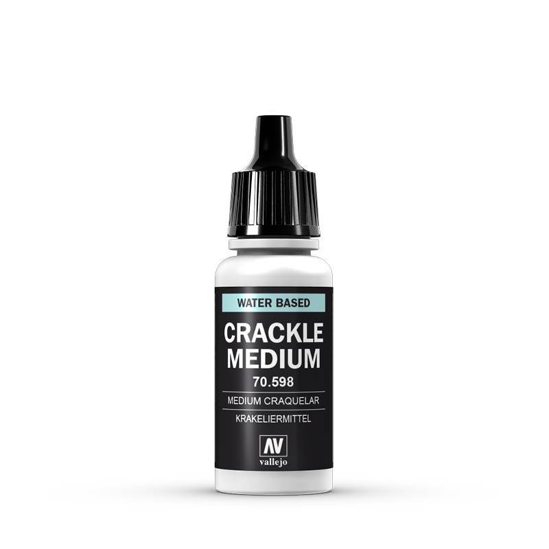 Crackle medium vallejo как пользоваться