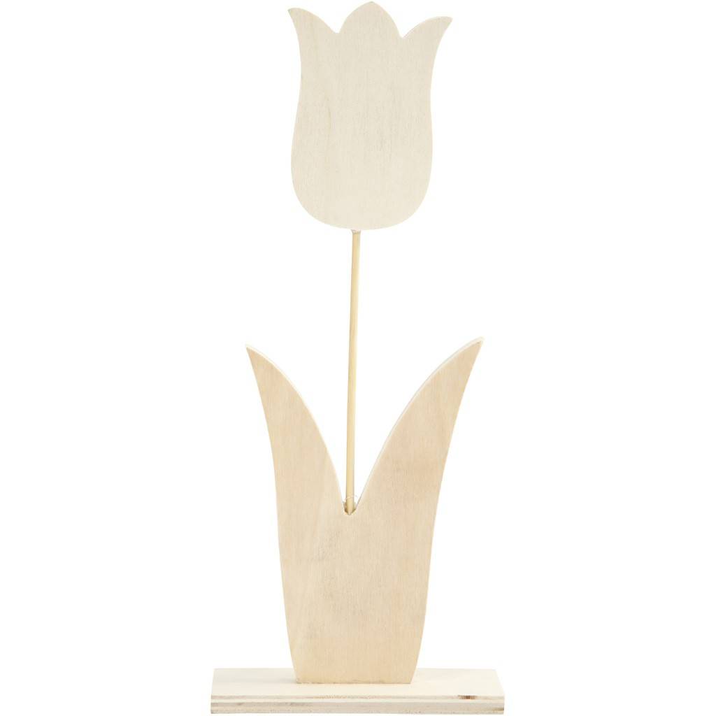 Houten tulp 31cm 57933