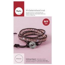 DIY wikkelarmband rose 15397000 | Rayher