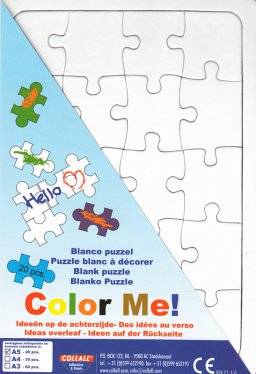 collall color me legpuzzel A5