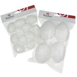 Plastic eieren wit | Rayher