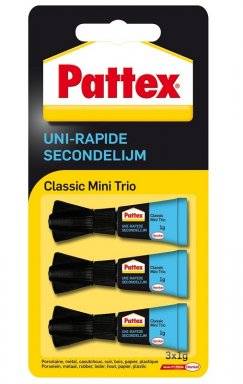 Secondelijm mini-trio 3x1gr | Pattex