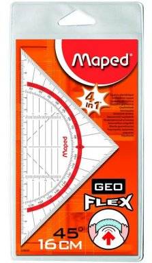 Geodriehoek flex 16cm 028600 | Maped
