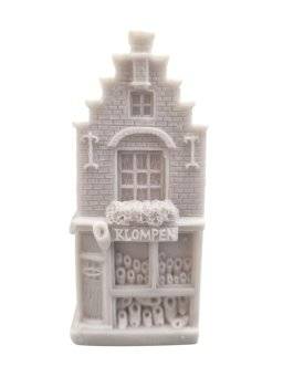 Blanco huisje 8,5cm klompen