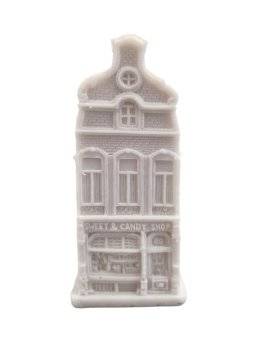 Blanco huisje 8,5cm candyshop