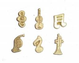 Goud ornamenten muziek 8009505 | Knorr prandell