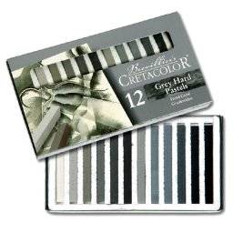 Pastel grey set 12 kleuren | Cretacolor