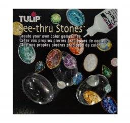 See-thru stones ovaal glad | Tulip