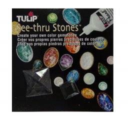See-thru stones vierkant assorti | Tulip