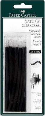 Natural charcoal 5-8mm 129198 | Faber castell