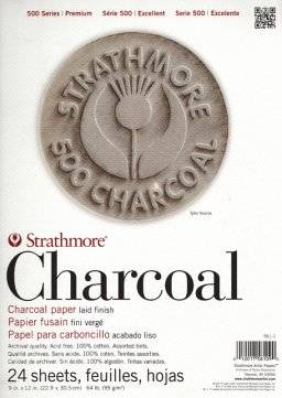 strathmore charcoal tekenblok 46x61cm 561-3