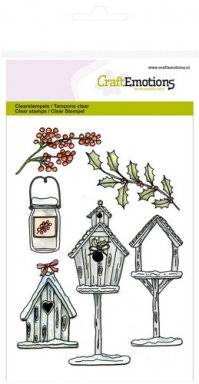 Clearstamps 1222 birdhouses | Craftemotions