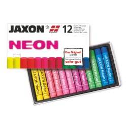 Oliepastels set 12st neon | Jaxon