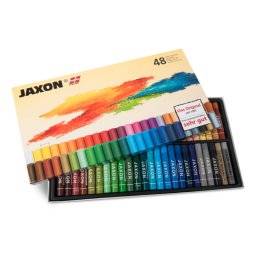 Oliepastels set 48 kleuren | Jaxon