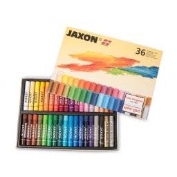 Oliepastels set 36 kleuren | Jaxon