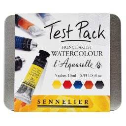 Test pack aquarel tubes 131623 | Sennelier