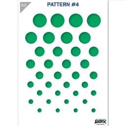 A3 sjabloon pattern 4 | QBIX