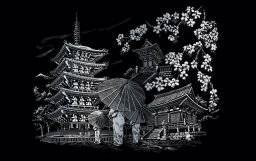 Scraperfoil kyoto tempel | Royal & langnickel