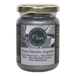 Metallic pasta 130ml silver | Fleur