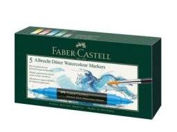Aquarel marker set 5 kleuren | Faber castell