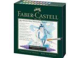 Aquarel marker set 20 kleuren | Faber castell