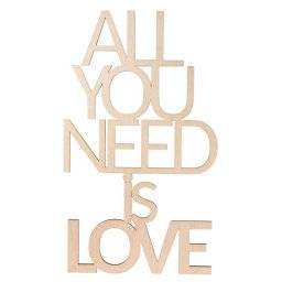 Tekst hout all you need 46418 | Rayher 