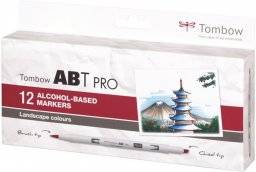ABT pro markerset 12 landscape | Tombow