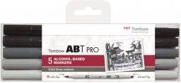 ABT pro markerset 5 cold grey | Tombow