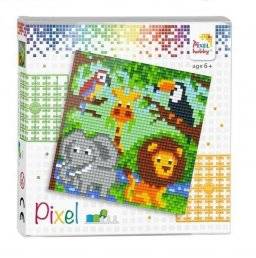 Set pixel dierenrijk 44001 | Pixelhobby