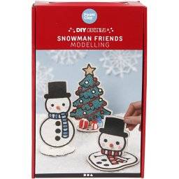 Snowmen friends knutselset