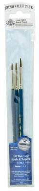 Penselenset kort blauw 9101 | Royal & langnickel