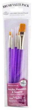 Penselenset kort violet 9130 | Royal & langnickel