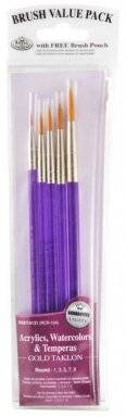 Penselenset kort violet 9131 | Royal & langnickel