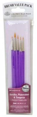 Penselenset kort violet 9135 | Royal & langnickel