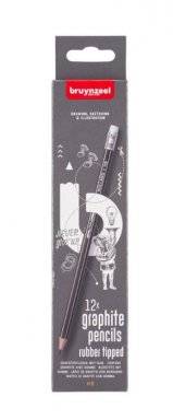 Tekenpotloden HB doos 12 stuks | Bruynzeel