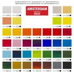Amsterdam acrylverf set 36x20ml | Talens