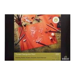 Papierblok toned sanguine red | Talens