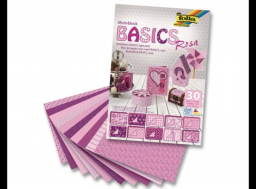 Basics papierblok rosa 46349 | Folia