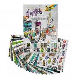 Papierblok motief graffiti | Folia