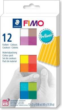 Fimo brilliant set 12 kleuren | Steadtler