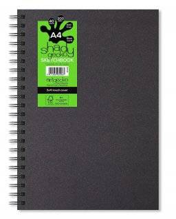 Sketchbook black staand | Artgecko