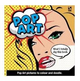  pop art colour & doodle book