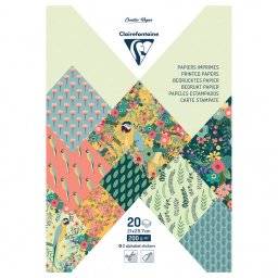 Motiefpapier blok kiribati 95273 | Clairefontaine