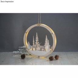 Houten krans winterland 62982505 | Rayher 