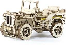 Bouwdoos 4 x 4 jeep | Wooden City