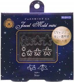 Jewel mold mini ML012 stars | Padico