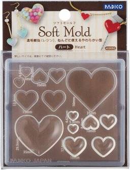 Soft mold hearts 052 | Padico