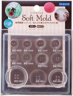 Soft mold buttons 177 | Padico