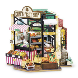 Bouwpakket carls fruit shop | Robotime